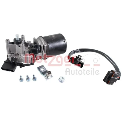Imagen de METZGER 2190672 Motor del Limpiaparabrisas 12 delante para vehíc. con volante a la izquierda adaptador específico vehículo
