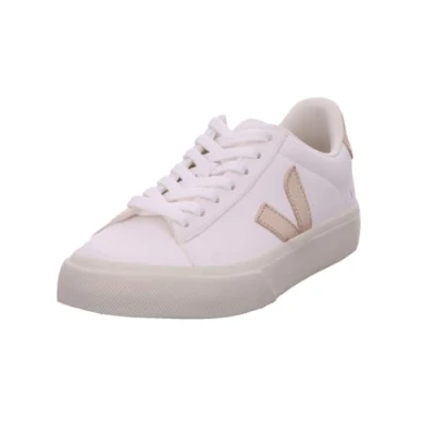 Imagen de Veja Campo Zapatillas extrawhite/platine, Mujer, Talla: 41, Extra white/platine Piel