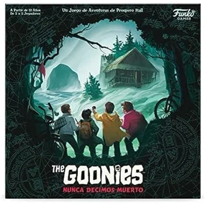 Imagen de Funko Games The Goonies el Juego de Mesa Aventuras Cooperativo para Niños a Partir 12 Años Enigmas Encuentra Tesoro 50 Min 2 5 Jugadores en Español
