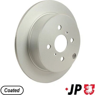 Imagen de JP GROUP 4863200600 Disco de freno Eje trasero 269 9 4 macizo revestido TOYOTA: Corolla IX Hatchback, Berlina, Yaris I Hatchback
