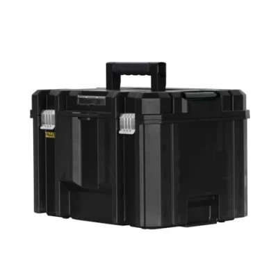 Imagen de STANLEY FATMAX Caja de Herramientas Profunda PRO STACK VI, Bandeja Extraíble, Cierres Metálicos, Asa Ancha, Apilable y Segura, Dimensiones 44 x 30 33 cm, FMST1 71971