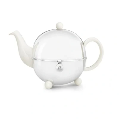 Imagen de BREDEMEIJER Tetera INB1301W, Inoxidable, Blanco/Crema, 149x241x167mm