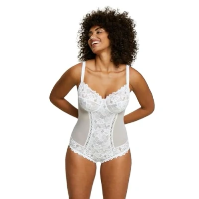 Imagen de Sans Complexe Arum 20564 Body, Blanco, 85/100C talla Francesa para Mujer