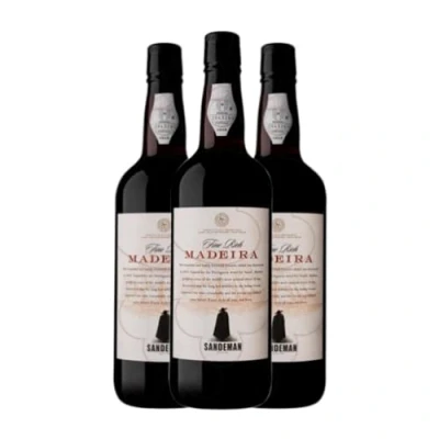 Imagen de Sandeman Porto Fine Rich Negramoll Madeira 75 cl Vino generoso (Caja de 3 Botellas cl)