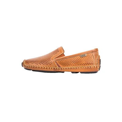 Imagen de Pikolinos Mocasines en Cuero Jerez para Caballero Color Brandy