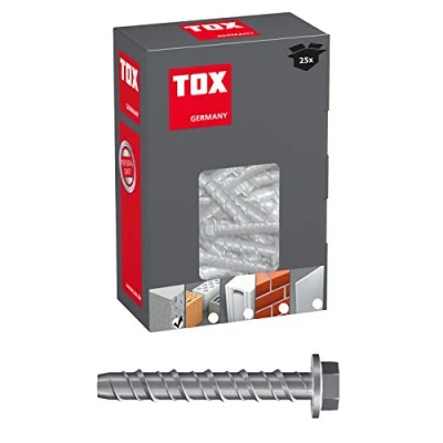 Imagen de TOX Tornillo para hormigón Sumo Pro 1 M12 x 75 mm, 25 piezas, 041101161
