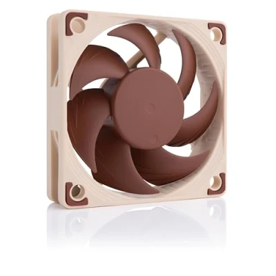 Imagen de Noctua NF A6x15 FLX, Ventilador Silencioso y Delgado, 3 Pines (60x15 mm, Marrón)