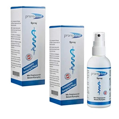 Imagen de 2 x Prontolind Spray 75 ml (Piercingpflege Piercingspray Piercingcare Tattoospray)