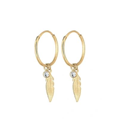 Imagen de Elli Feather Pendientes goldcoloured, Mujer, Talla: One Size, Gold coloured