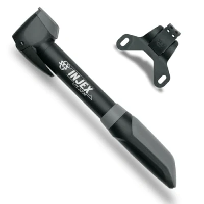 Imagen de SKS Inflador de Mano, Minipumpe Injex Lite Zoom, Schwarz, 11016, Negro, 256 mm 175 gr