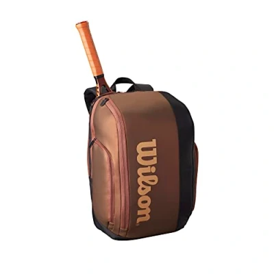 Imagen de Wilson Pro Staff V14 Super Tour Mochila de Tenis (2 Unidades), Color marrón
