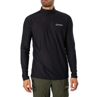 Imagen de Berghaus Camiseta de Manga Larga con Media Cremallera 24/7 para Hombre