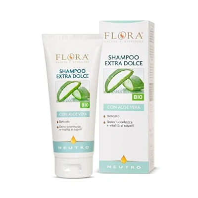 Imagen de Flora Cosm Champu Extra Delicado Neutro Pieles Reactivas 200 g