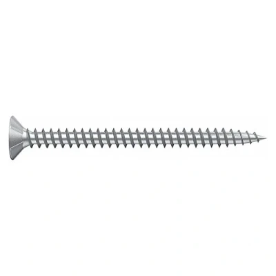 Imagen de Desa 12434040 Tornillo tirafondo pozi cincado rosca completa 4 x 40