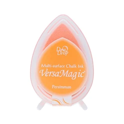 Imagen de Tsukineko VersaMagic Multi Superficie Dew Drop Gesso Inkpad Cachi, Caqui, Talla única