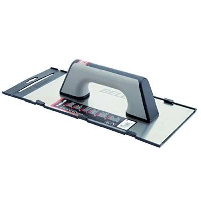 Imagen de Bellota 5861 1 A BIM INOX Llana recta de acero inoxidable (300x150mm) afilada con mango bimaterial