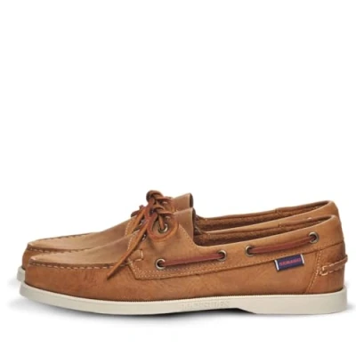 Imagen de Sebago Docksides Portland Crazy Horse Náuticos, Hombre, Talla: 42, Brown tan Zapatos