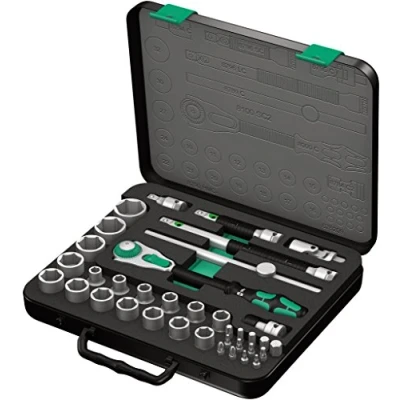 Imagen de Wera 5003645001 Juego de vasos para llaves (tamaño: 1/2pulgadas, pack 37)