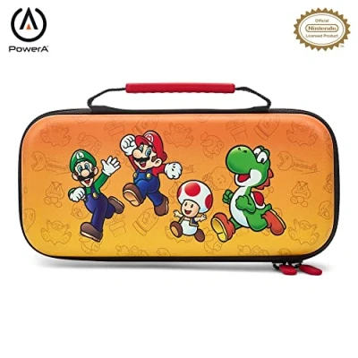 Imagen de Carcasa de protección PowerA para Nintendo Switch (modelo OLED), o Lite Mario and Friends