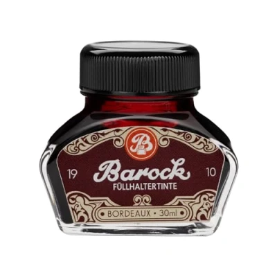 Imagen de Barock 1910 Tinta para pluma estilográfica, color burdeos, 30 ml, rojo