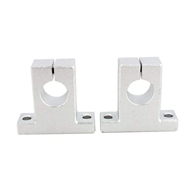 Imagen de soporte de eje lineal SK16 16 mm, 2 unidades, óptico vertical para mesa XYZ CNC