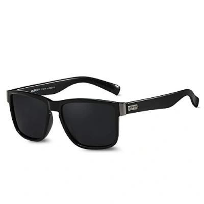 Imagen de LumiSyne Gafas De Sol Hombre Mujer Polarizadas UV400 Vintage Marco Cuadrado Templos Tortuga Estilo Deportivo Con Funda Para Conducción Al Aire Libre Viajar