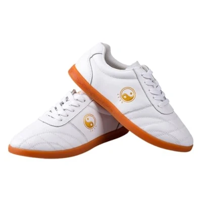 Imagen de Zeihyeurus Zapatillas Deportivos De Taekwondo,Zapatillas Kung Fu Tai Chi,Zapatos Antideslizantes Artes Marciales,Transpirables,CóModos Antideslizantes,para Hombres Mujeres NiñOs Adultos