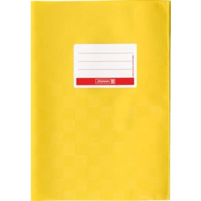 Imagen de Brunnen Baier &amp; Schneider Sobrecubierta para libros y cuadernos tamaño A5, 15,5 x 22,0 cm, color amarillo