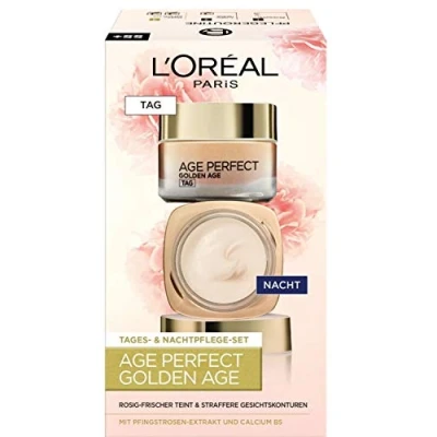 Imagen de L&#039;Oréal Paris Dermo Expertise Perfect Golden Age Día y Noche Cuidado Facial de Juego