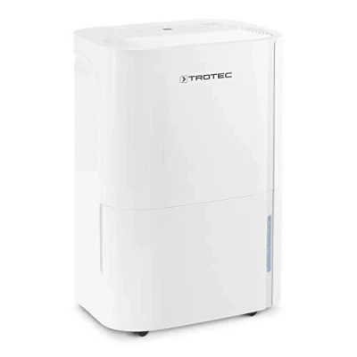 Imagen de TROTEC Deshumidificador TTK 66 E, 24L / Día, Pantalla LED, Función Secado de Ropa, Depósito 3L, Portátil, Silencioso, Reinicio Automático, Auto Apagado, Temporizador, Higrostato