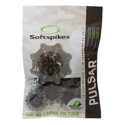 Imagen de SOFTSPIKES Pulsar Fast Twist 3.0 Grey Picos de Golf, Gris/Negro, Clamshell of 1 Set