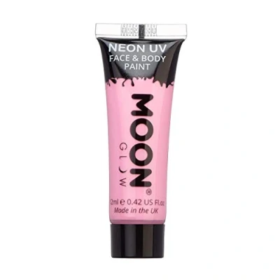 Imagen de Moon Glow Pintura corporal y facial intensa de neón UV Pastel Rosa 12 ml
