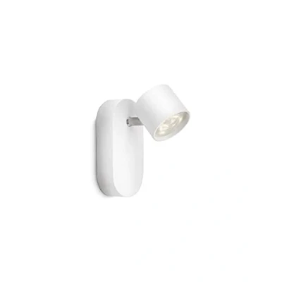 Imagen de Philips myLiving Star Foco de pared, iluminación interior, LED, aluminio, color blanco