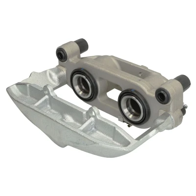 Imagen de FTE 9296169 Pinza de freno gris Aluminio / fundición Eje delantero, izquierda sin soporte AUDI: A4 B5 Sedán, A6 C5 Avant