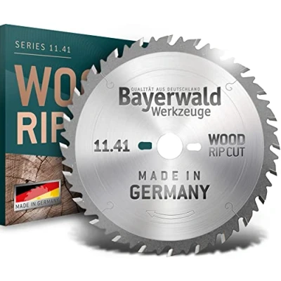 Imagen de Bayerwald Hoja de sierra circular HM, 254 x 2,8/1,8 30 mm, FZ (18 dientes), para madera corte longitudinal (madera blanda, dura, exótica, chapas)