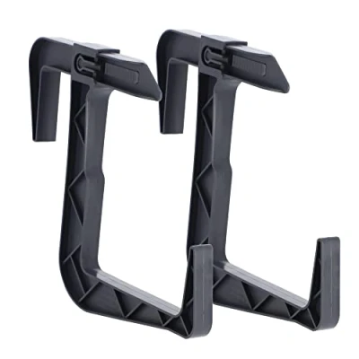 Imagen de KADAX soporte para jardinera sin taladrar, juego de soportes jardineras balcón, ganchos ajustables y jardinera, balcón alféizar ventana (2