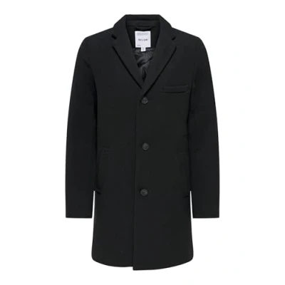 Imagen de Only &amp; Sons Onsjaylon OTW Abrigo clásico, Hombre, Talla: Large, Black
