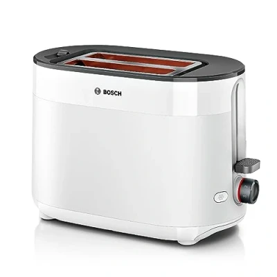 Imagen de BOSCH Tostadora, MyMoment, 2 ranuras, Recalienta, Descongela, High lift, Blanco, TAT2M12.