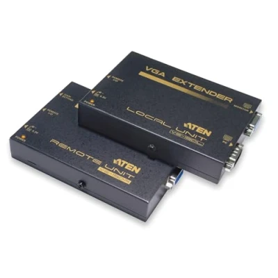 Imagen de ATEN VE150A AT G VGA Extensor de vídeo (Cat. 5, 150 m), Negro