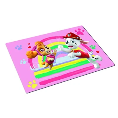 Imagen de Paw Patrol 29445 Mantel Individual con diseño de la Patrulla Canina, Juego Mesa para niñas plástico Libre BPA, 42 x 29 cm
