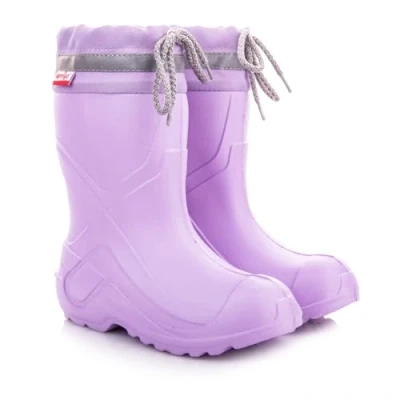 Imagen de LEMIGO EVA Botas de Lluvia Para Niños Agua Ligeras Amarillo Azul Rosa 24 37 (Rosa, numeric_30)