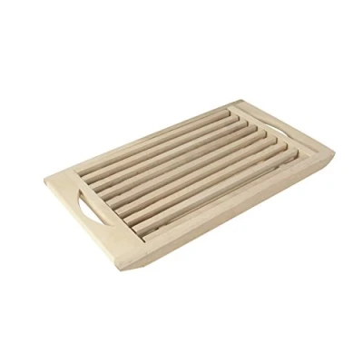 Imagen de Faveco Tabla para Cortar el Pan, Madera, Marrón, 21 x 37 2.5 cm