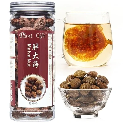 Imagen de Plant Gift Malva Nut, Tuerca Malva, Té seco Sterculia Lychnophora, Lychnophora hipotensor, Secado Pangdahai 125g/4.4oz