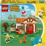 Imagen de LEGO Animal Crossing La Visita de Canela Juguete Construcción Creativa con 2 Minifiguras Personajes del Videojuego (Canela y Fauna), Regalo Cumpleaños para Niñas Niños 6 Años o Más 77049