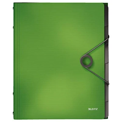 Imagen de LEITZ 45691095 Carpeta clasificador SOLID PP 6 separadores DIN A4 color negro