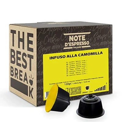 Imagen de Note d&#039;Espresso Cápsulas de Manzanilla Compatibles con Cafeteras NESCAFE&#039;* DOLCE GUSTO* 48 caps