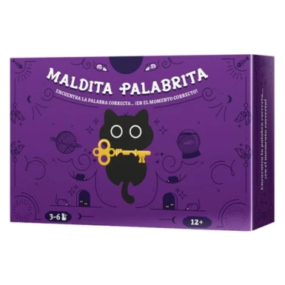 Imagen de Cocktail Games, Maldita Palabrita, Juego de Cartas, a Partir 12 Años, 3 6 Jugadores, 15 Minutos por Partida, Español