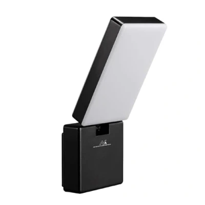 Imagen de Maclean MCE514 Lámpara LED, Iluminación de Pared para Exterior, 10W, 700lm, Blanco Neutro 4000K, IP65 Resistente al Agua (Negro)