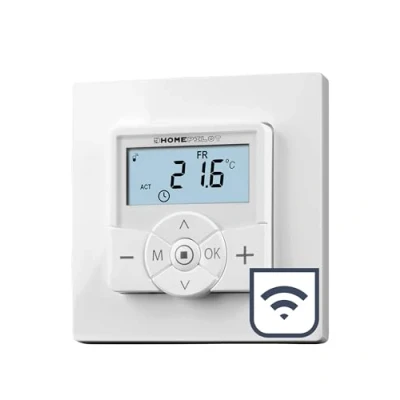 Imagen de HOMEPILOT Termostato Premium Smart Control Individual cómodo para radiadores y Suelos radiantes XYZ. con función de calefacción refrigeración.