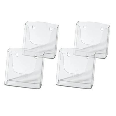Imagen de Sigel LH116 Porta folletos de pared acrylic, con 1 compartimento, acrilico resistente a UV, para A5 (4 unds)